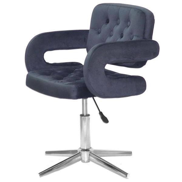 Стілець Onder Mebli Gor Modern BASE Чорний B-1011 Оксамит-2