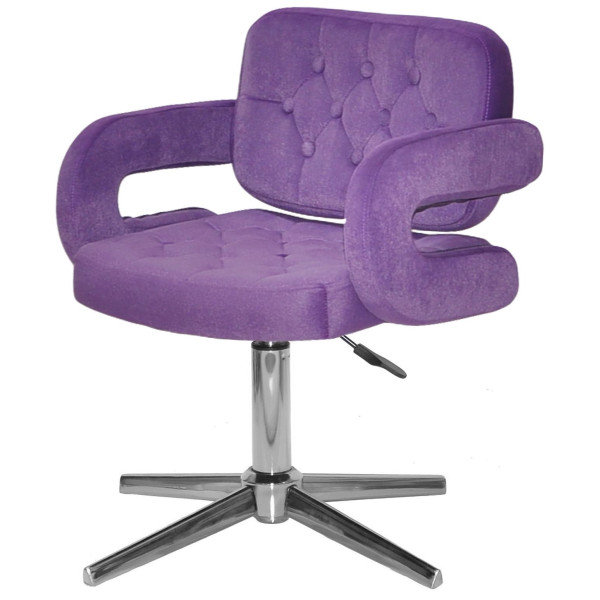 Стілець Onder Mebli Gor Modern BASE Пурпуровий B-1013 Оксамит-2