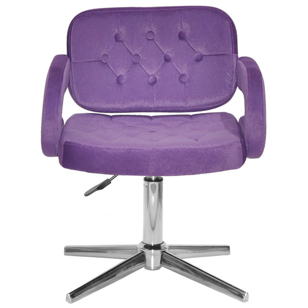 Стілець Onder Mebli Gor Modern BASE Пурпуровий B-1013 Оксамит-1