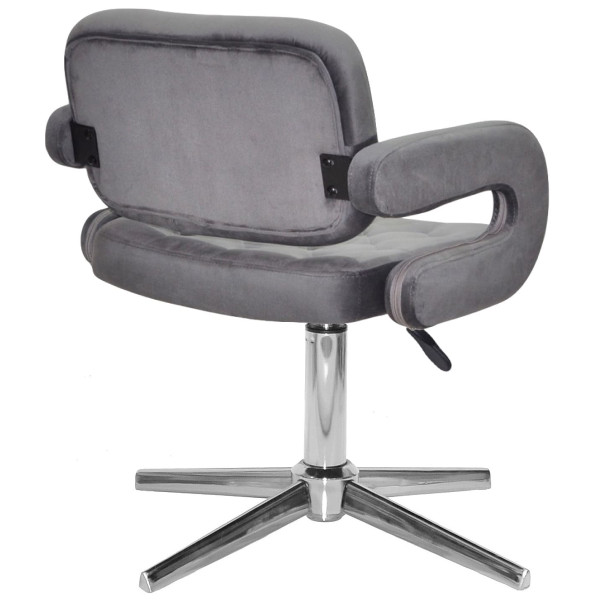 Стул Onder Mebli Gor Modern BASE Серый B-1034 Бархат-2