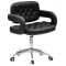 Стілець Onder Mebli Gor Modern Office Чорний Екошкіра-0-thumb