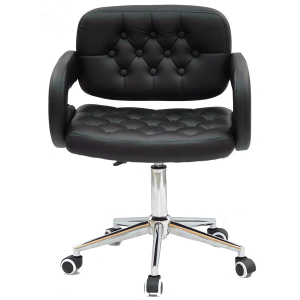 Стілець Onder Mebli Gor Modern Office Чорний Екошкіра-1