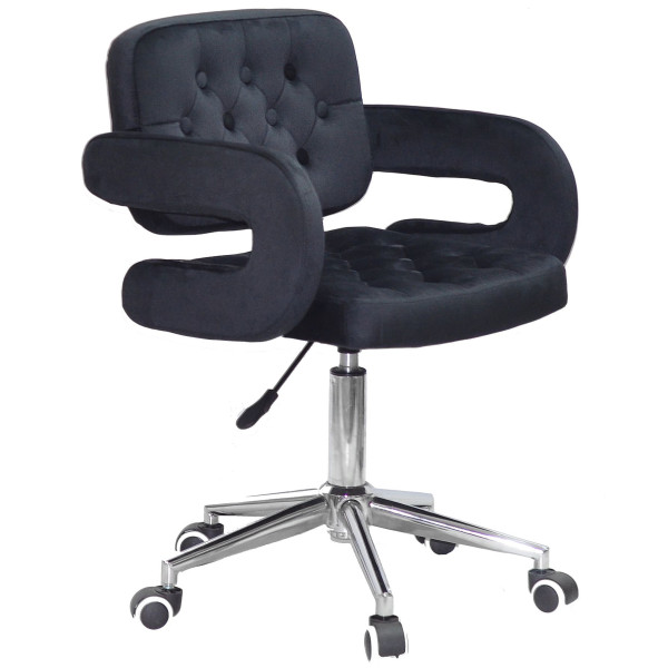 Стілець Onder Mebli Gor Modern Office Чорний B-1011 Оксамит-0