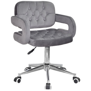 Стілець Onder Mebli Gor Modern Office Сірий B-1034 Оксамит