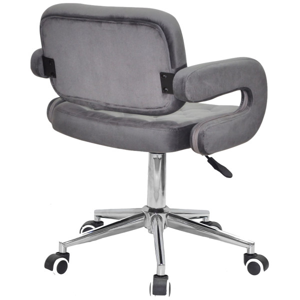 Стілець Onder Mebli Gor Modern Office Сірий B-1034 Оксамит-2