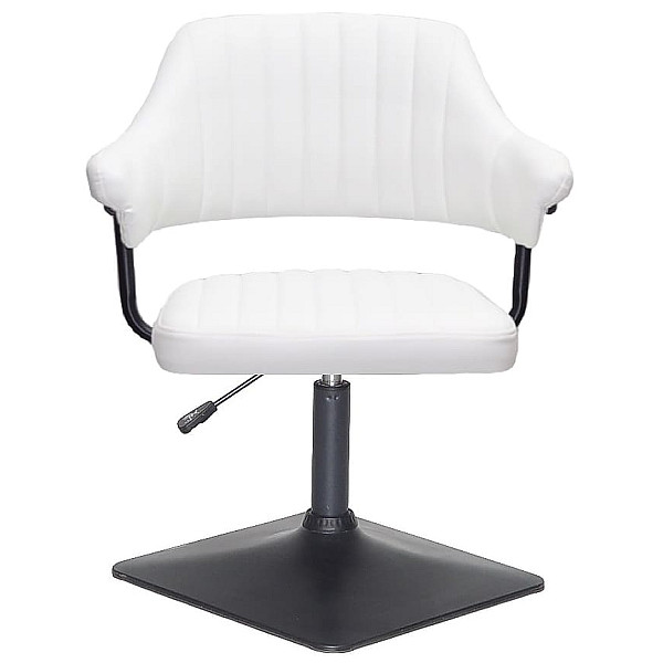 Стул Onder Mebli Jeff 4-BK-BASE Белый Экокожа-1