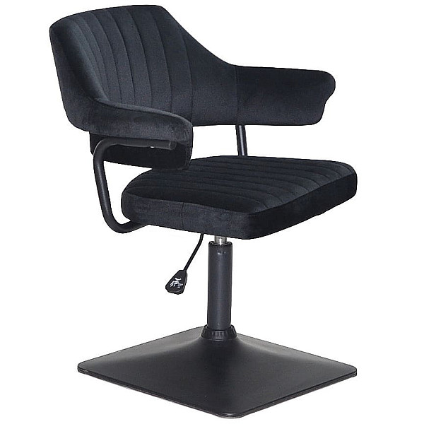 Стул Onder Mebli Jeff 4-BK-BASE Черный B-1011 Бархат-0