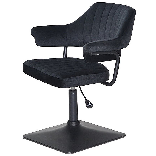 Стул Onder Mebli Jeff 4-BK-BASE Черный B-1011 Бархат-2