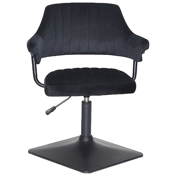 Стул Onder Mebli Jeff 4-BK-BASE Черный B-1011 Бархат-1