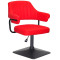Стул Onder Mebli Jeff 4-BK-BASE Красный 1007 Экокожа-0-thumb