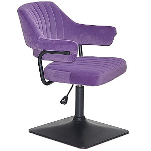 Стул Onder Mebli Jeff 4-BK-BASE Пурпурный B-1013 Бархат