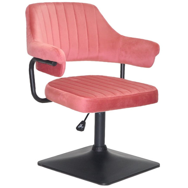 Стул Onder Mebli Jeff 4-BK-BASE Терракотовый B-1018 Бархат-0