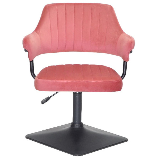 Стул Onder Mebli Jeff 4-BK-BASE Терракотовый B-1018 Бархат-1