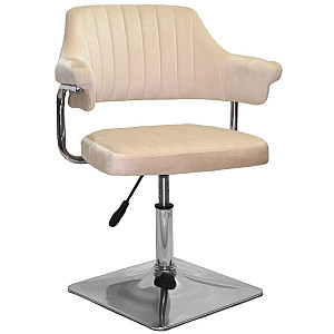 Стул Onder Mebli Jeff 4-CH-BASE Бежевый B-1032 Бархат