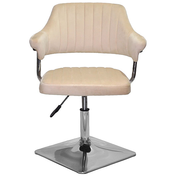 Стул Onder Mebli Jeff 4-CH-BASE Бежевый B-1032 Бархат-1