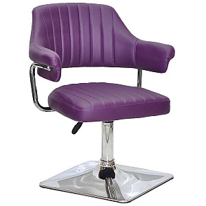 Стул Onder Mebli Jeff 4-CH-BASE Фиолетовый 1031 Экокожа