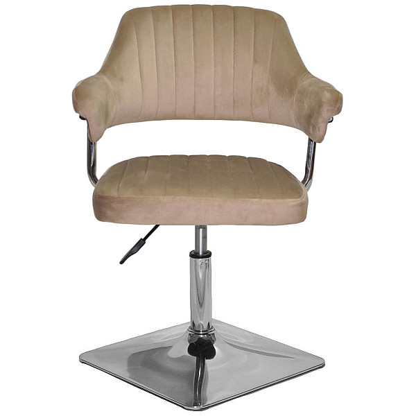 Стілець Onder Mebli Jeff 4-CH-BASE Кавовий B-1042 Оксамит-1