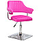 Стул Onder Mebli Jeff 4-CH-BASE Малиновый B-1023 Бархат-0-thumb