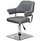 Стілець Onder Mebli Jeff 4-CH-BASE Сірий 1001 Екошкіра-1-thumb