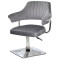 Стілець Onder Mebli Jeff 4-CH-BASE Сірий B-1034 Оксамит-1-thumb