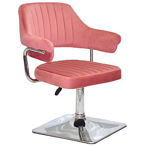 Стілець Onder Mebli Jeff 4-CH-BASE Теракотовий B-1018 Оксамит