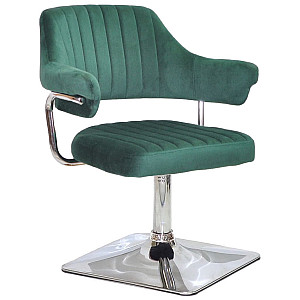 Стул Onder Mebli Jeff 4-CH-BASE Зеленый B-1036 Бархат