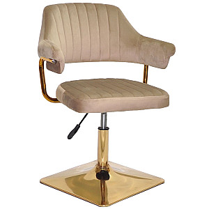 Стул Onder Mebli Jeff 4-GD-BASE Кофейный B-1042 Бархат