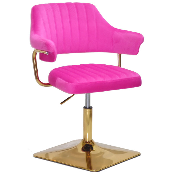 Стул Onder Mebli Jeff 4-GD-BASE Малина B-1023 Бархат-0