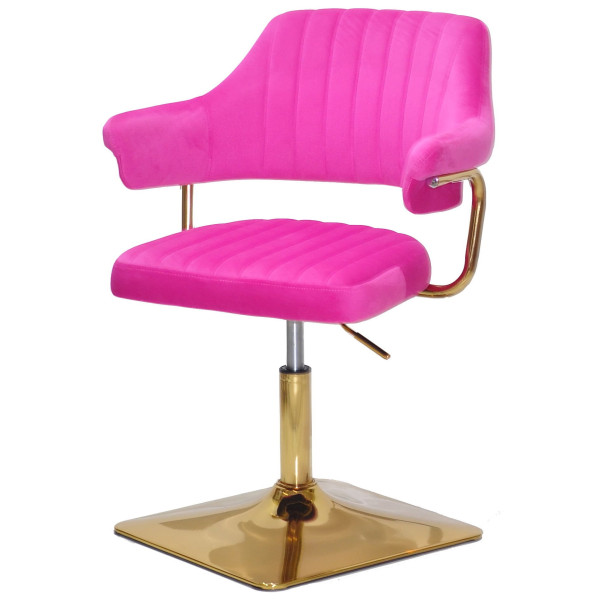 Стул Onder Mebli Jeff 4-GD-BASE Малина B-1023 Бархат-1