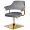 Стілець Onder Mebli Jeff 4-GD-BASE Сірий B-1034 Оксамит-1-thumb