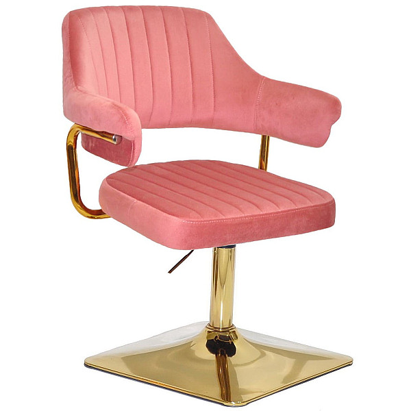 Стул Onder Mebli Jeff 4-GD-BASE Терракотовый B-1018 Бархат-0