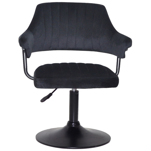 Стул Onder Mebli Jeff BK-BASE Черный B-1011 Бархат-1