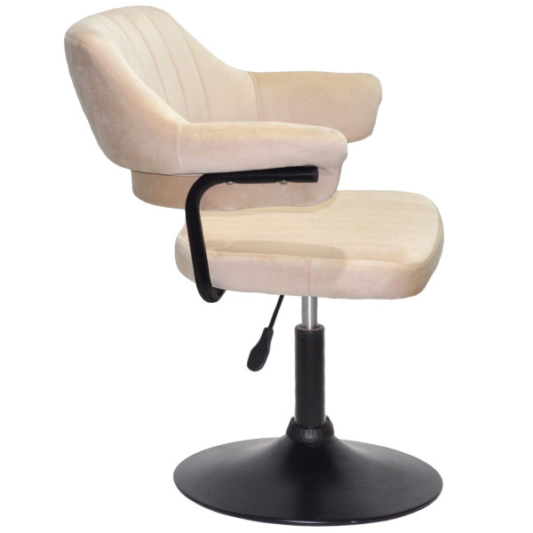 Стул Onder Mebli Jeff BK-BASE Бежевый B-1032 Бархат-2