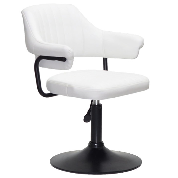 Стул Onder Mebli Jeff BK-BASE Белый Экокожа-0