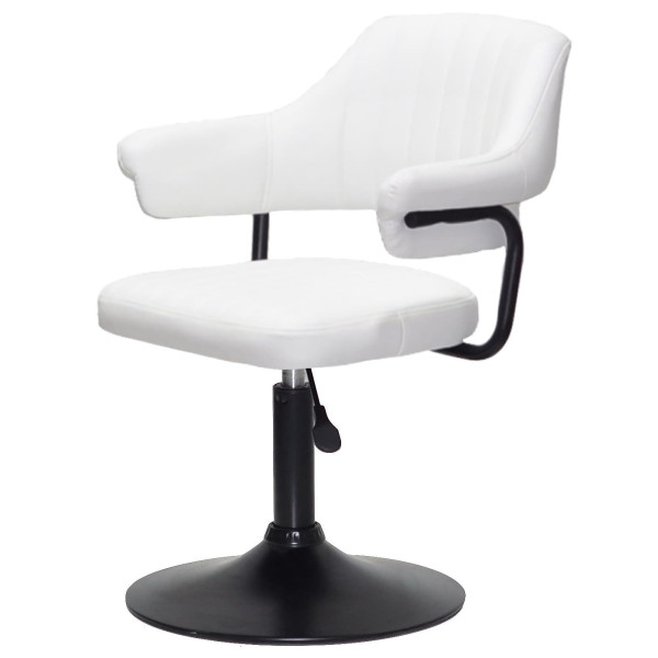 Стул Onder Mebli Jeff BK-BASE Белый Экокожа-2