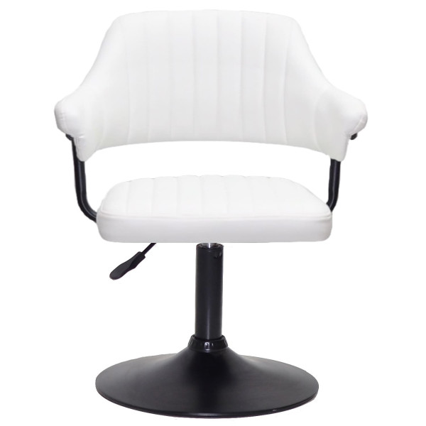 Стул Onder Mebli Jeff BK-BASE Белый Экокожа-1