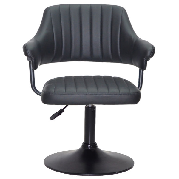 Стілець Onder Mebli Jeff BK-BASE Чорний Екошкіра-1