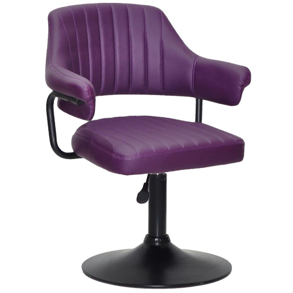 Стілець Onder Mebli Jeff BK-BASE Фіолетовий 1031 Екошкіра-0