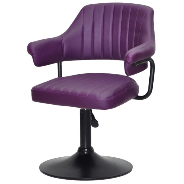 Стілець Onder Mebli Jeff BK-BASE Фіолетовий 1031 Екошкіра-2