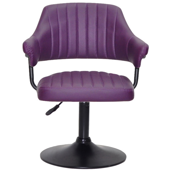 Стілець Onder Mebli Jeff BK-BASE Фіолетовий 1031 Екошкіра-1