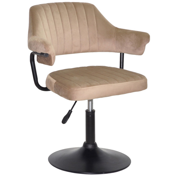 Стул Onder Mebli Jeff BK-BASE Кофейный B-1042 Бархат-0