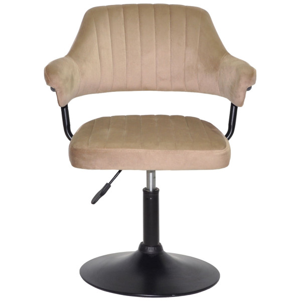 Стул Onder Mebli Jeff BK-BASE Кофейный B-1042 Бархат-1