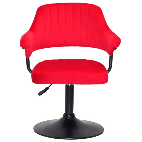 Стул Onder Mebli Jeff BK-BASE Красный B-1016 Бархат-1