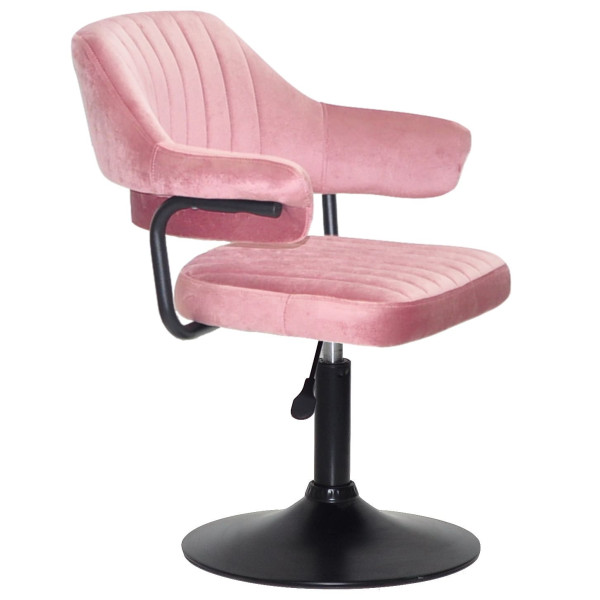 Стул Onder Mebli Jeff BK-BASE Пыльная Роза B-1030 Бархат-0