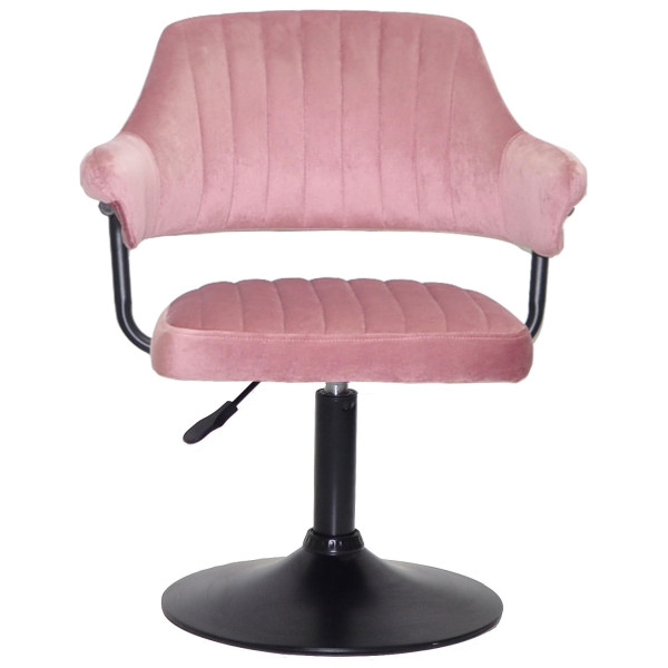 Стул Onder Mebli Jeff BK-BASE Пыльная Роза B-1030 Бархат-1