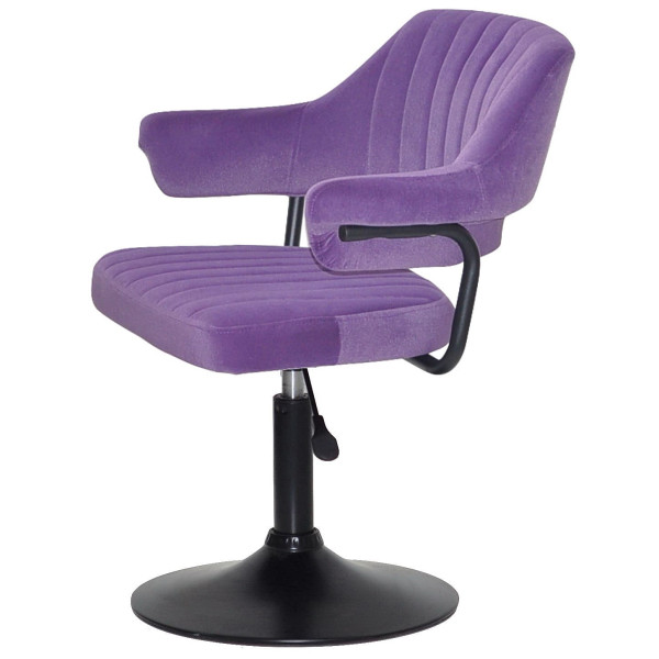 Стілець Onder Mebli Jeff BK-BASE Пурпур B-1013 Оксамит-2
