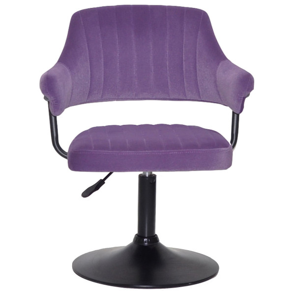 Стілець Onder Mebli Jeff BK-BASE Пурпур B-1013 Оксамит-1