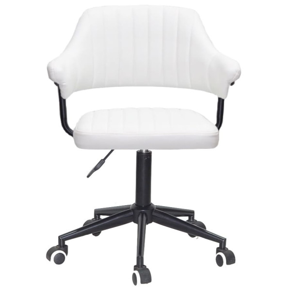 Стілець Onder Mebli Jeff BK-MODERN OFFICE Білий Екошкіра-1