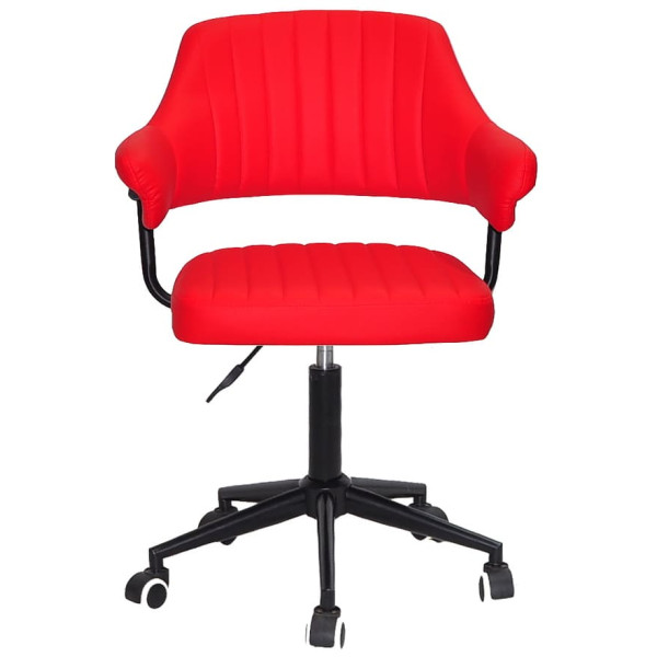 Стілець Onder Mebli Jeff BK-MODERN OFFICE Червоний 1007 Екошкіра-1