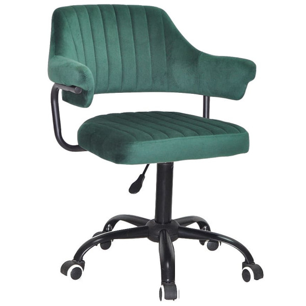 Стул Onder Mebli Jeff BK-OFFICE Зеленый B-1036 Бархат-0